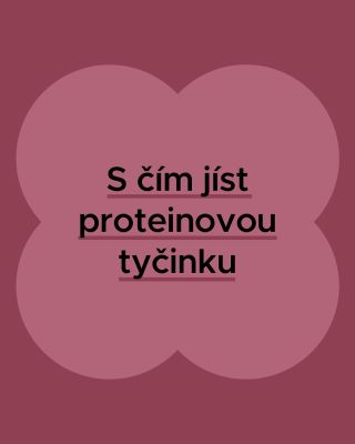 Když proteinová tyčinka sama o sobě nestačí, přichází na řadu kombinace, které vás udrží syté déle. 😍 V tomhle carouselu...